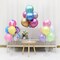 Balloon Stand 8 Set Balloon Sticks with Base Balloon Stands, Balloon Arch Stand for Birthday Decorations, Balloon Arch Kit for Table Balloon Holders for Party Decorations New Year Halloween Wedding